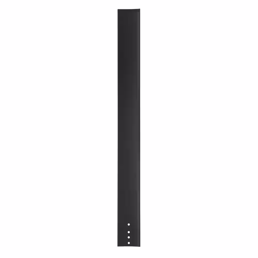 CRAFTMADE Rush 84 in. Integrated LED Indoor/Outdoor Flat Black Finish Hangdown Only Ceiling Fan Smart WI-FI Enabled Remote & Light