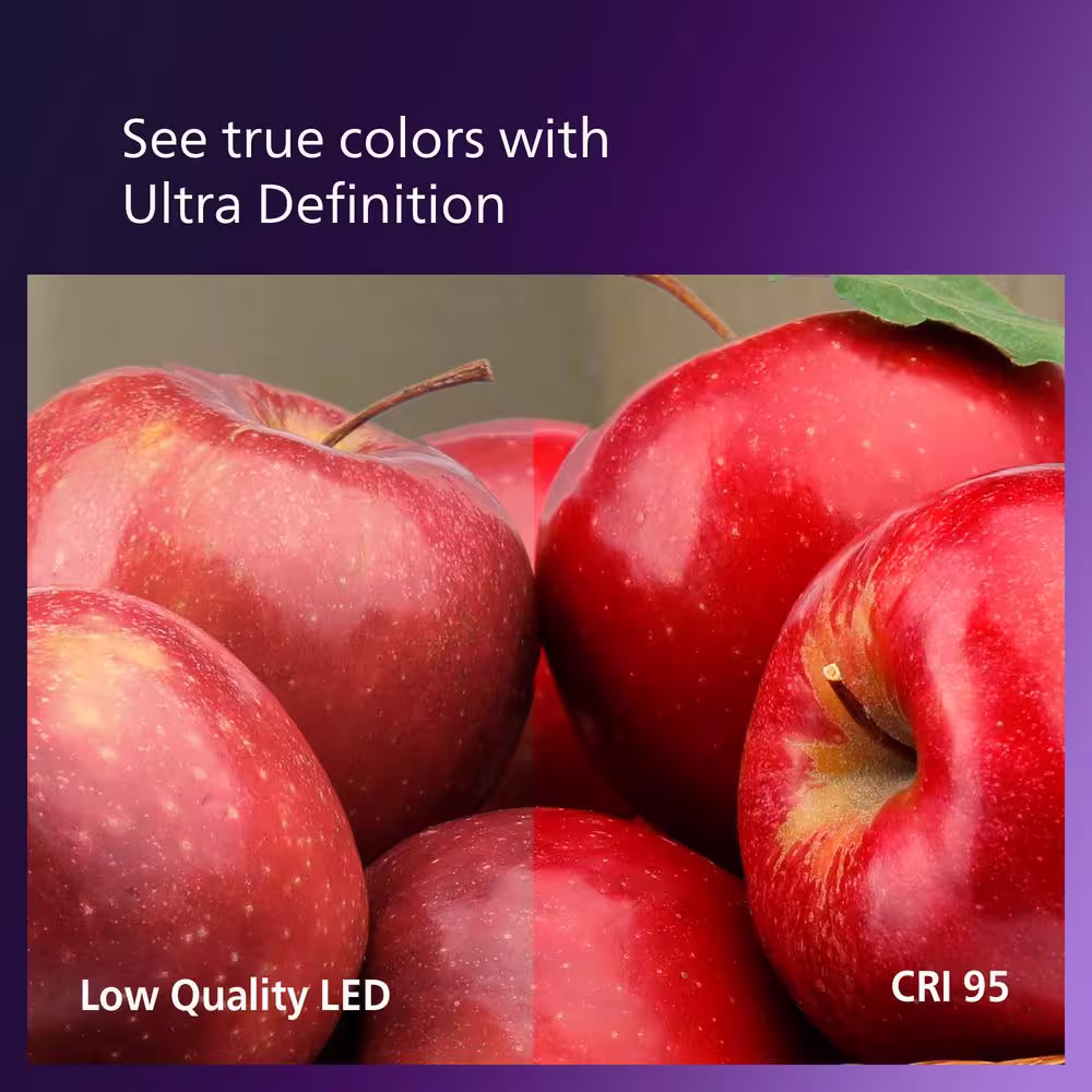 Philips 65-Watt Equivalent BR40 Ultra-Definition Dimmable E26 LED Light Bulb Soft White with Daylight 5000K (1-Pack)