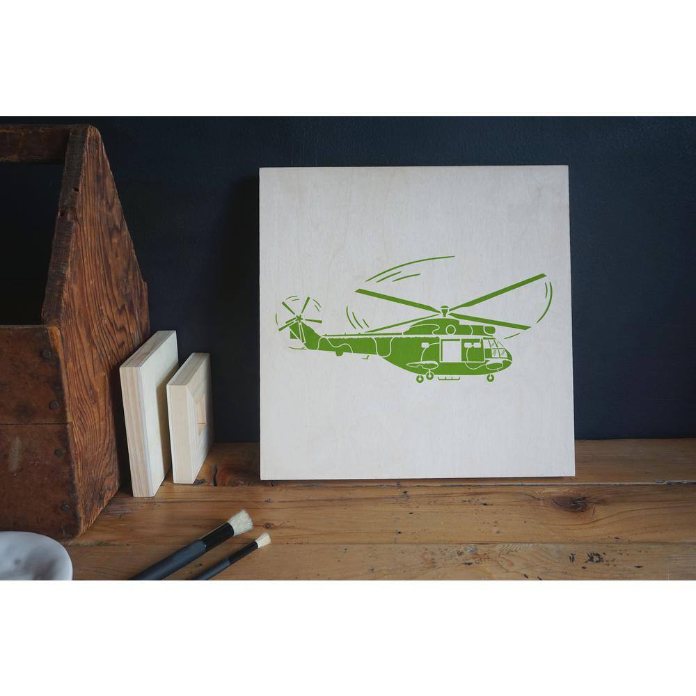 Stencil1 Helicopter Stencil