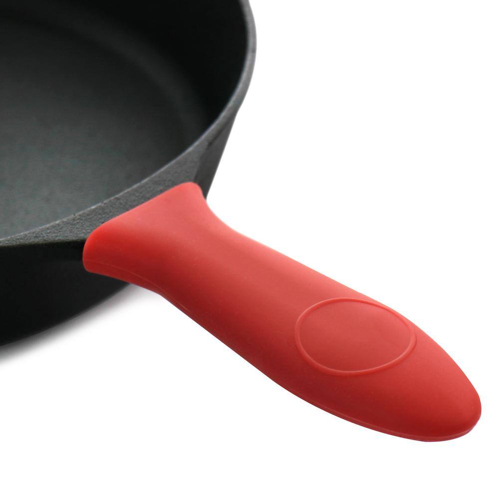 MegaChef 12-Piece Round Pre Seasoned Cast Iron Cookware Set