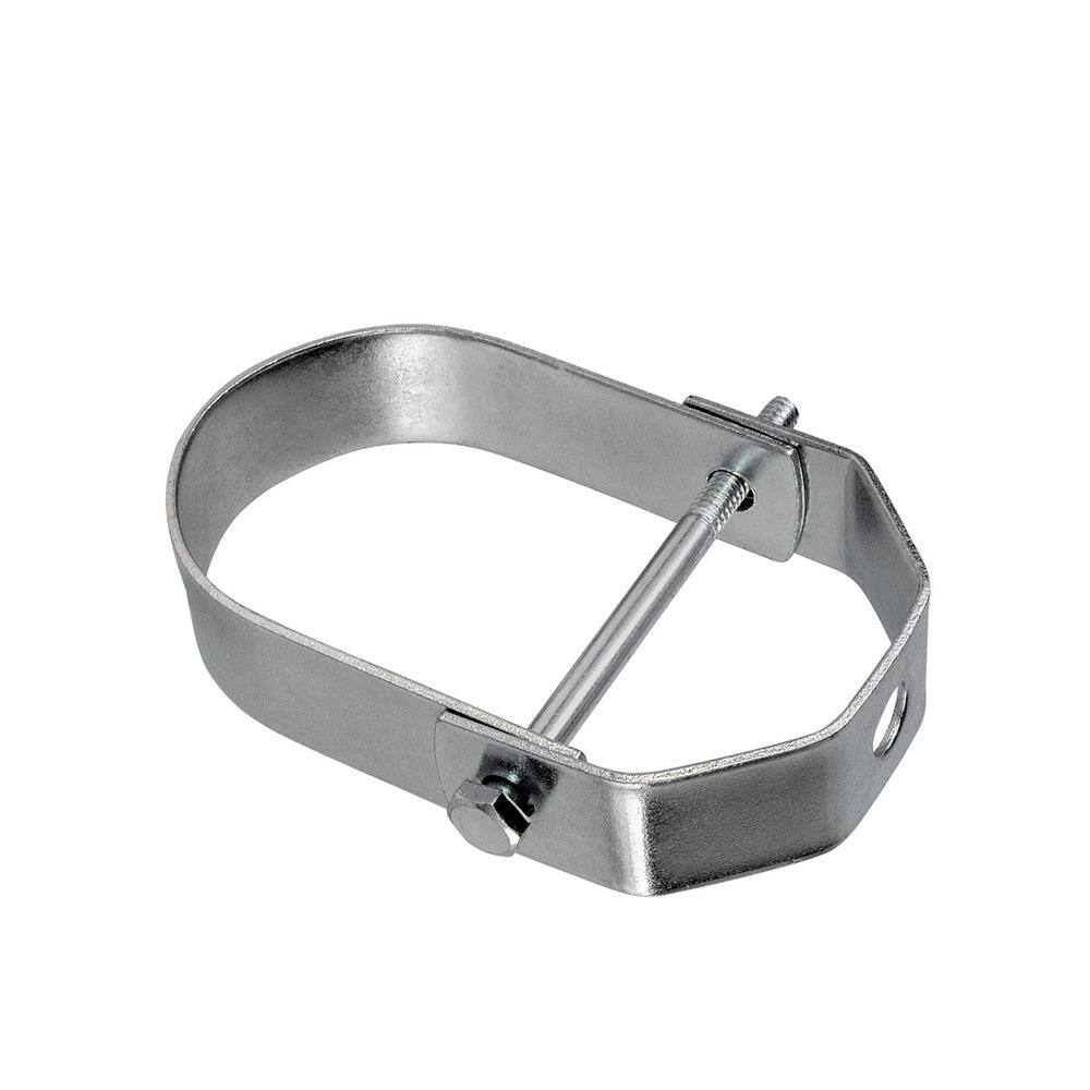 The Plumber's Choice 1 in. Clevis Hanger for Vertical Pipe Support in Light Duty Electro Galvanized Steel