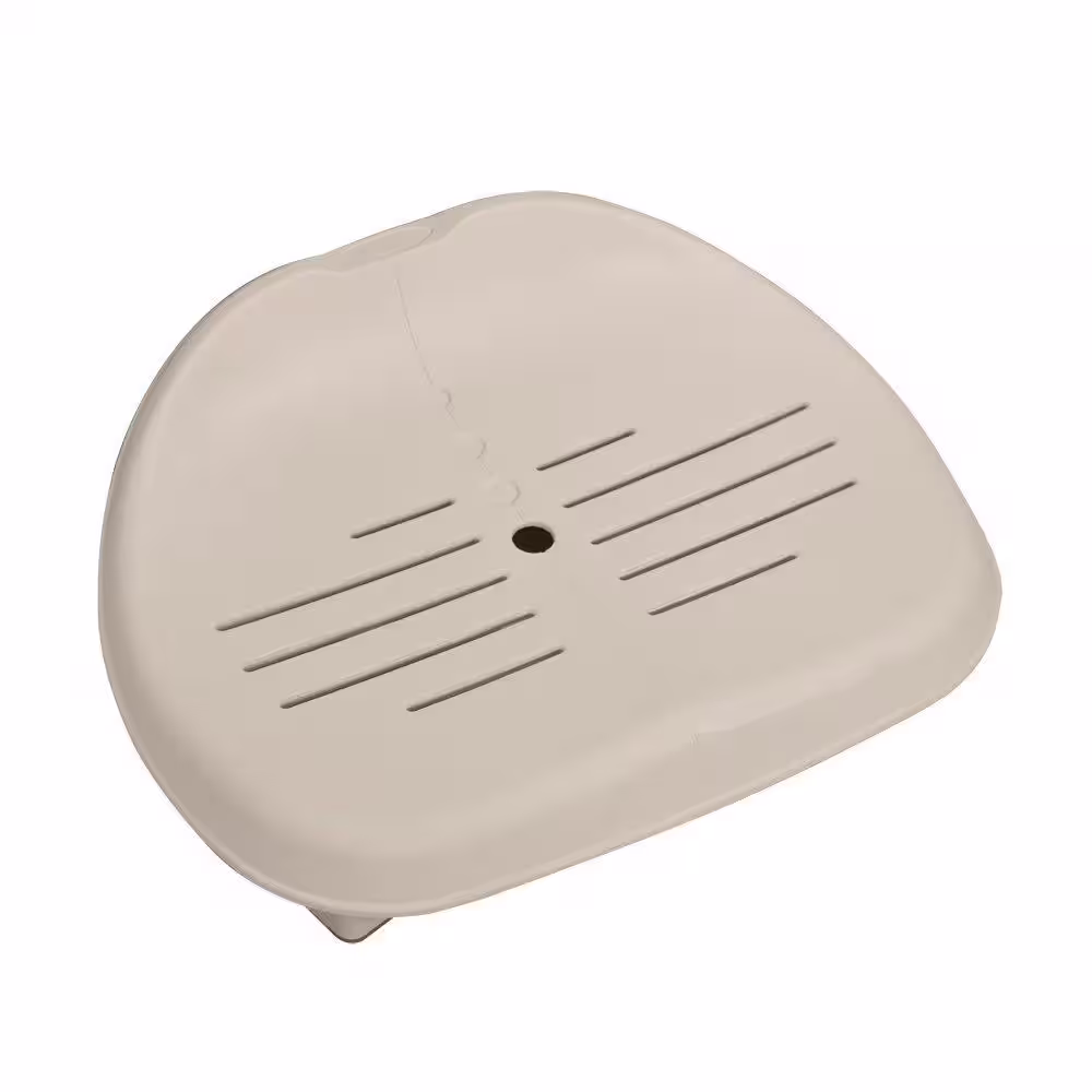 Intex Inflatable Slip Resistant Spa Seat and (2-Pack) Inflatable Spa Headrest