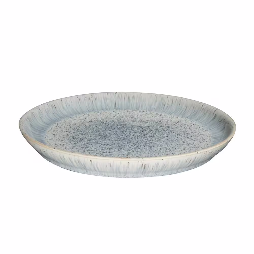 Denby Halo Speckle Set of 4 Dinner Plates