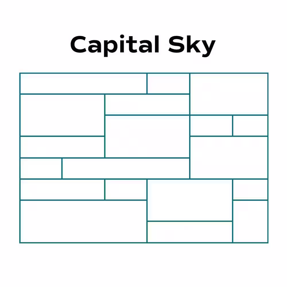 Evolve Stone Capital Sky Morning Aspen Non-Rated Flat Stone Veneer (14.25 sq. ft. per Box)