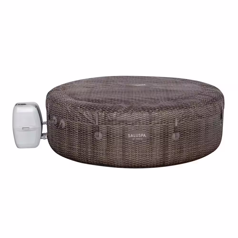 Bestway SaluSpa St Moritz 7-Person Inflatable Hot Tub and PureSpa Maintenance Kit