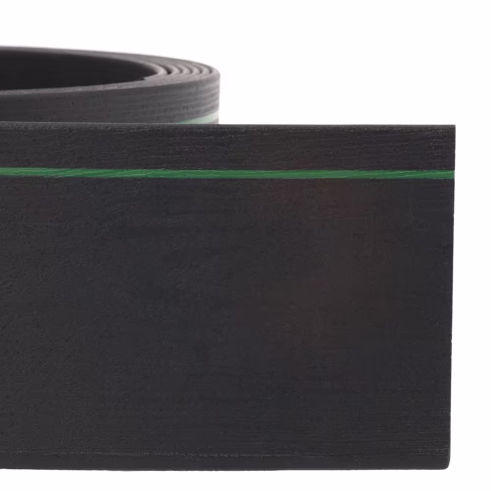 Vigoro 240 in. L x .18 in. W x 5.3 in. H Durable Black Composite Edging