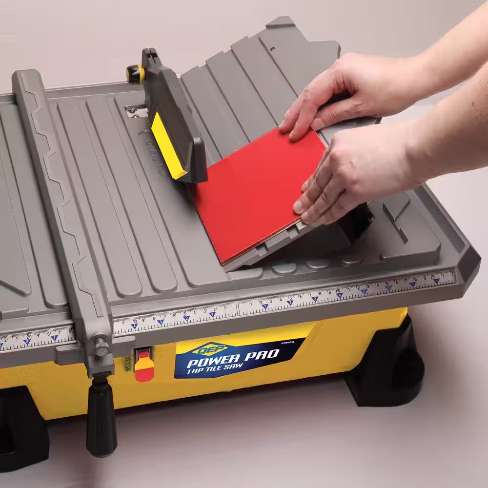 QEP 7 in. Power Pro Tile Wet Saw