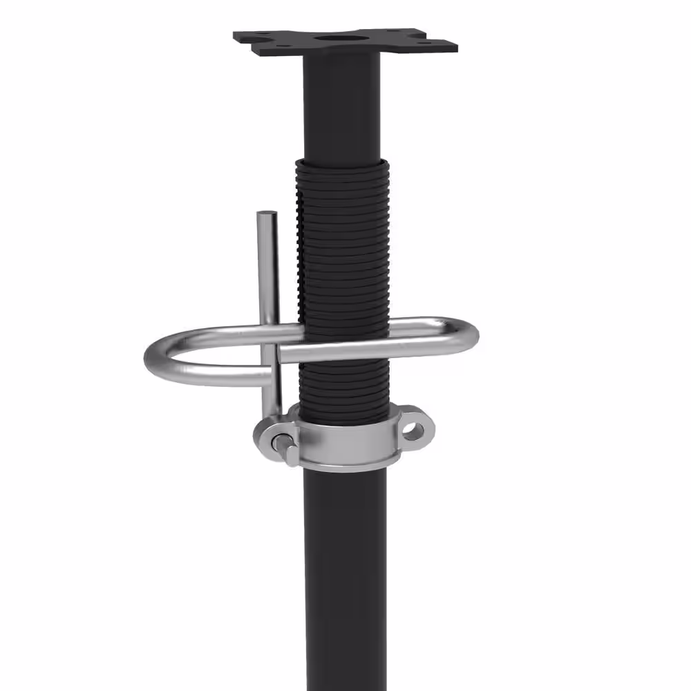 MetalTech 66 in. to 120 in. Medium Duty Adjustable Shoring Jack Post