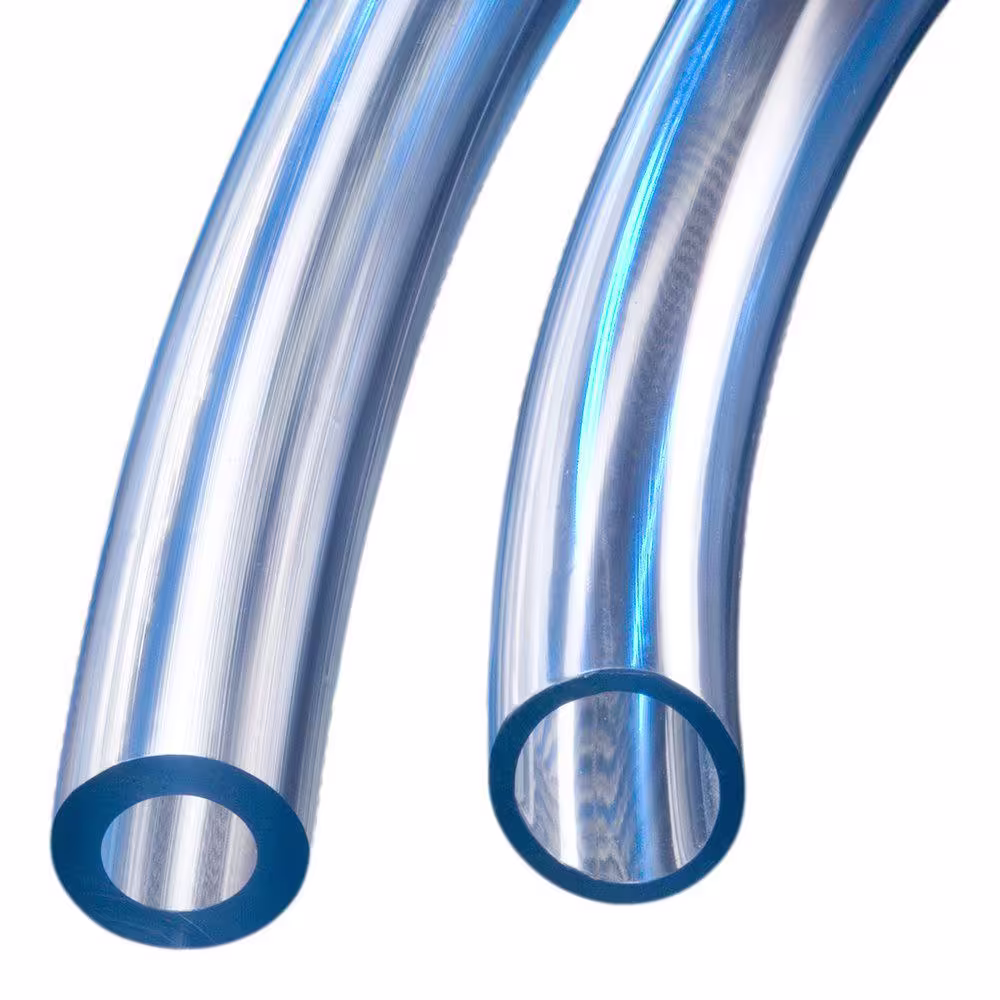 HYDROMAXX 1/2 in. I.D. x 5/8 in. O.D. x 100 ft. Crystal Clear Flexible Non-Toxic, BPA Free Vinyl Tubing