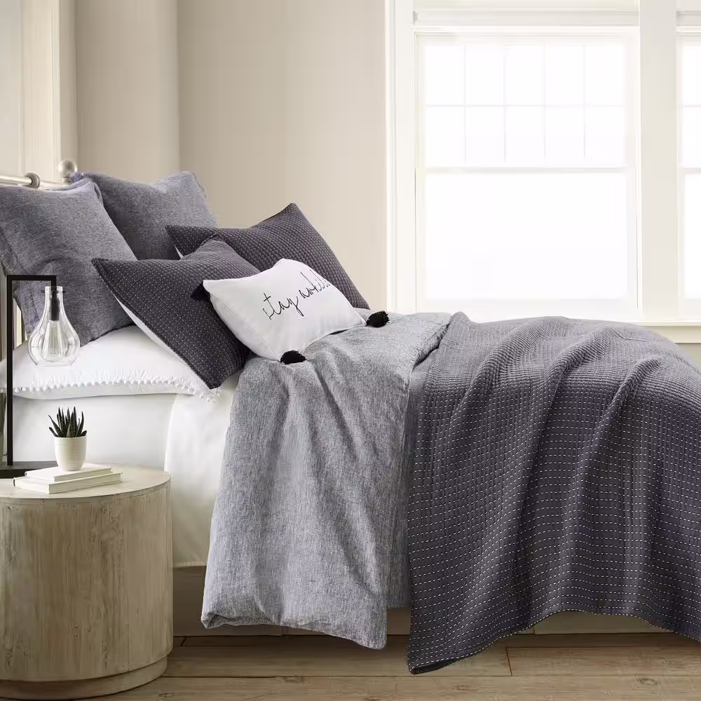 None Caden Magnet Cotton Gauze Full / Queen Coverlet Blanket