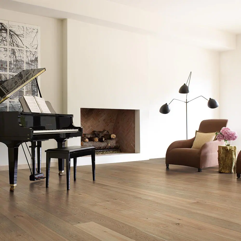 Malibu Wide Plank Roosevelt French Oak 3/8 in. T x 6.5 in. W Water Resistant Wirebrushed Engineered Hardwood Flooring (23.6 sq. ft./case)
