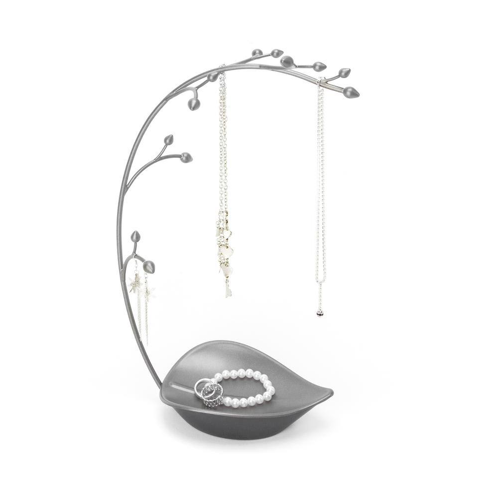 Umbra Orchid Gun Metal Jewel Stand