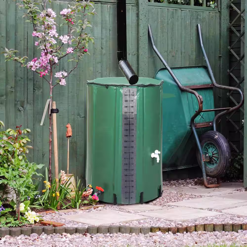 None 100 Gal. Rain Barrel