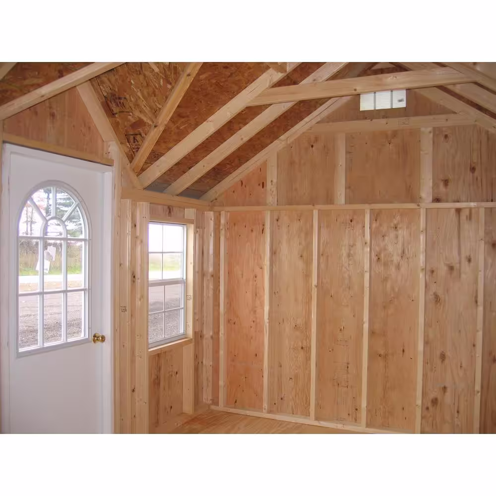 LITTLE COTTAGE CO. Classic Cottage 12 ft. x 14 ft. Wood Storage Building DIY Kit with Floor