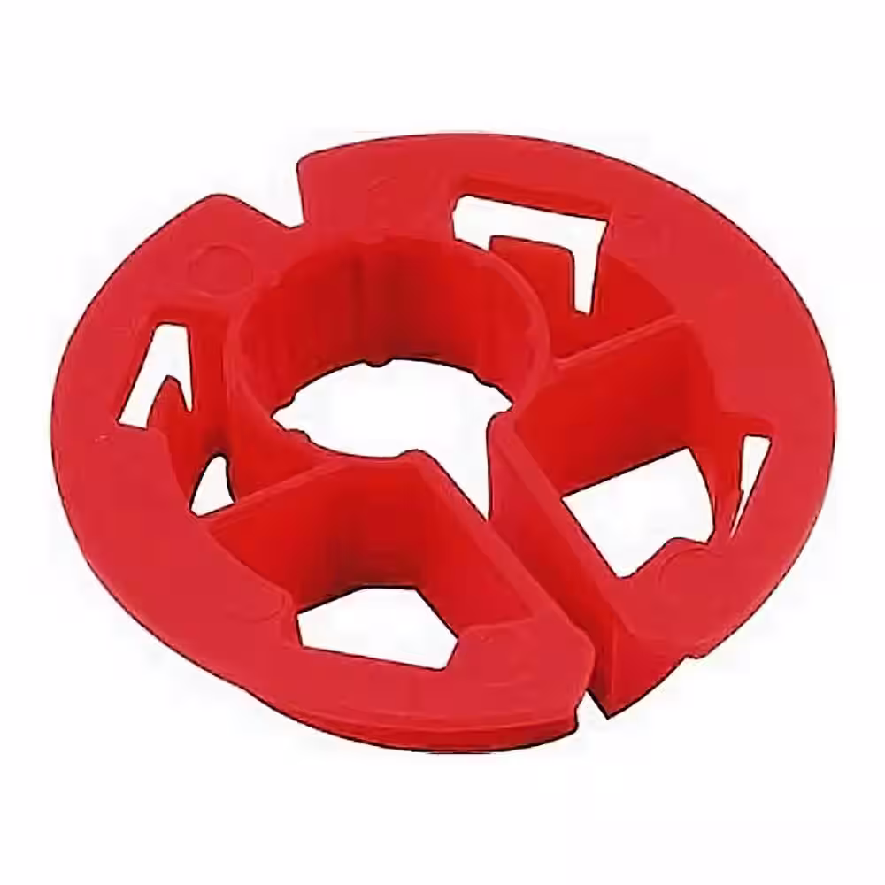 The Plumber's Choice 1/2 in. Metal Stud Insulator for Piping, Wiring, Cable, Running Through Beam; PEX Copper Cushion; Polyethylene (10-Pack)