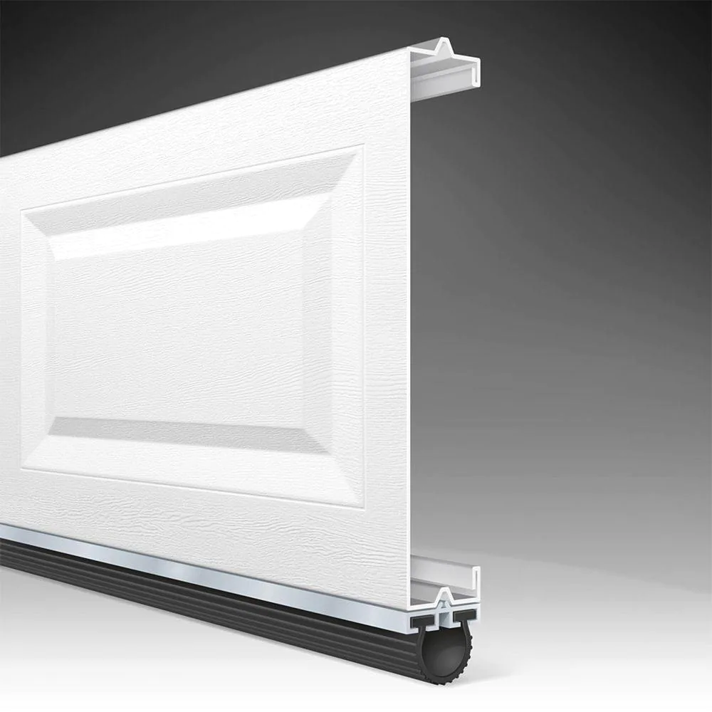 Clopay Classic Collection 9 ft. x 8 ft. Non-Insulated Solid White Garage Door