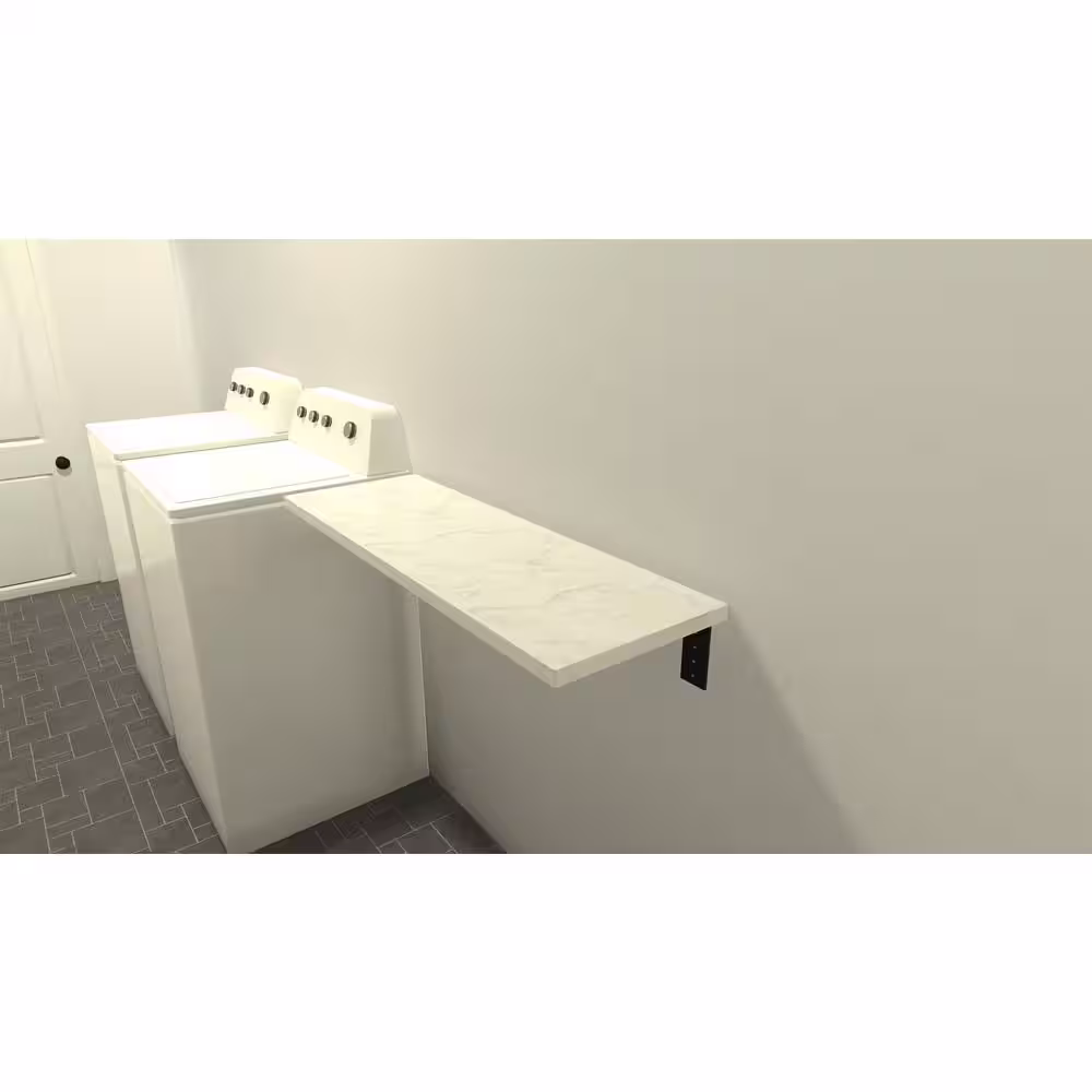 THE ORIGINAL GRANITE BRACKET 10 in. H x 6 in. V Aluminum Regular Shelf Bracket