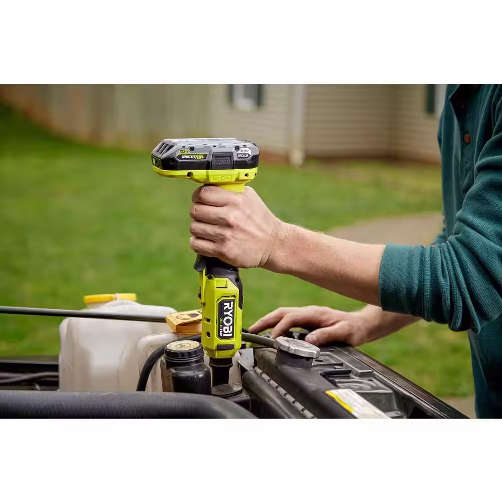 RYOBI ONE+ 18V Lithium-Ion HIGH PERFORMANCE Starter Kit with 2.0 Ah Battery, 4.0 Ah Battery, 6.0 Ah Battery, Charger, and Bag