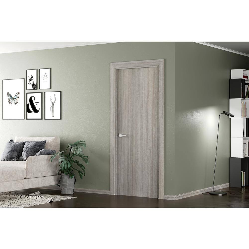 Belldinni Viola 28 in. x 80 in. Right-Handed Solid Core Shambor Wood Composite Single Prehung Interior Door