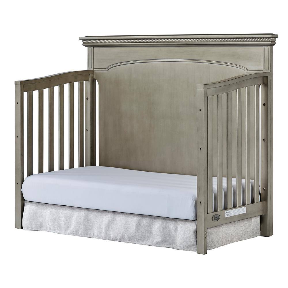 Evolur Catalina Antique Bronze Flat Top Convertible Crib