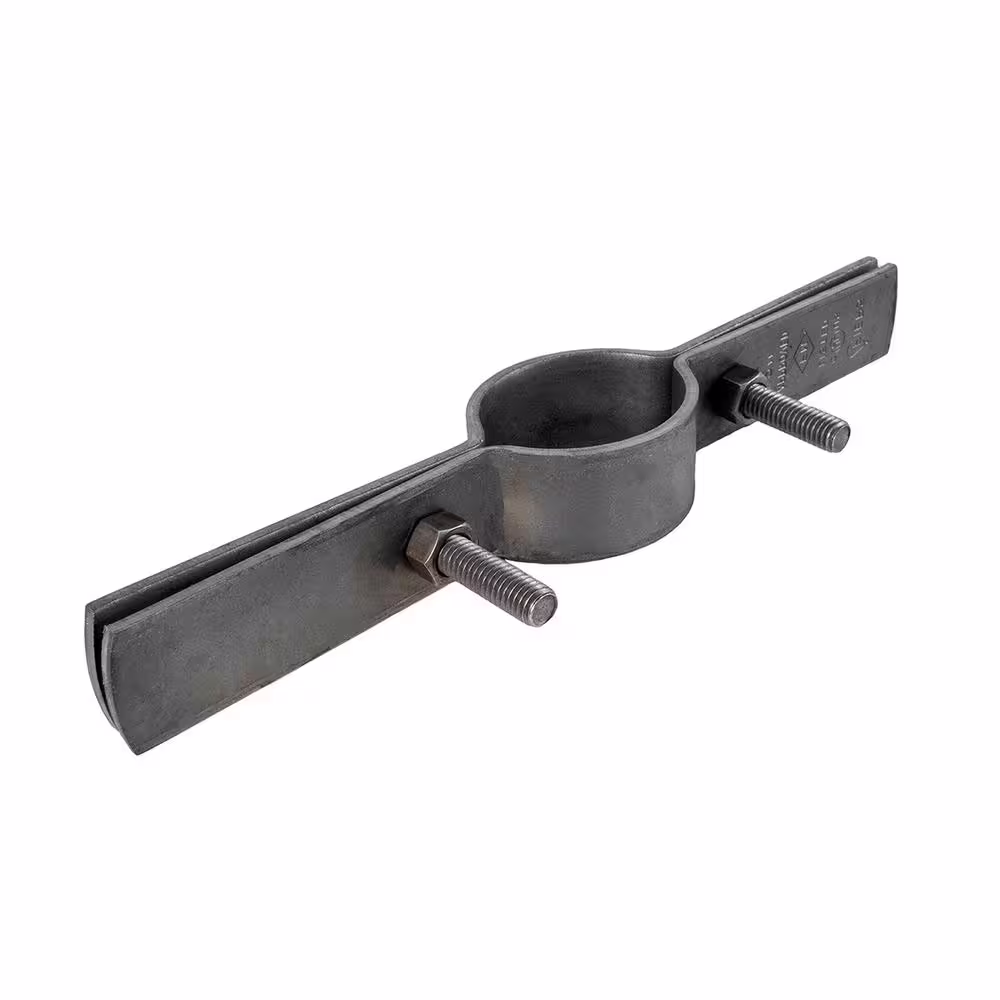 The Plumber's Choice 1/2 in. Riser Clamp in Uncoated Steel