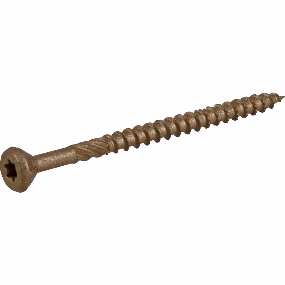 Everbilt #10 x 3 in. Star Drive Flat Head Exterior Wood Screws 20 lbs.-Box (1388-Piece)