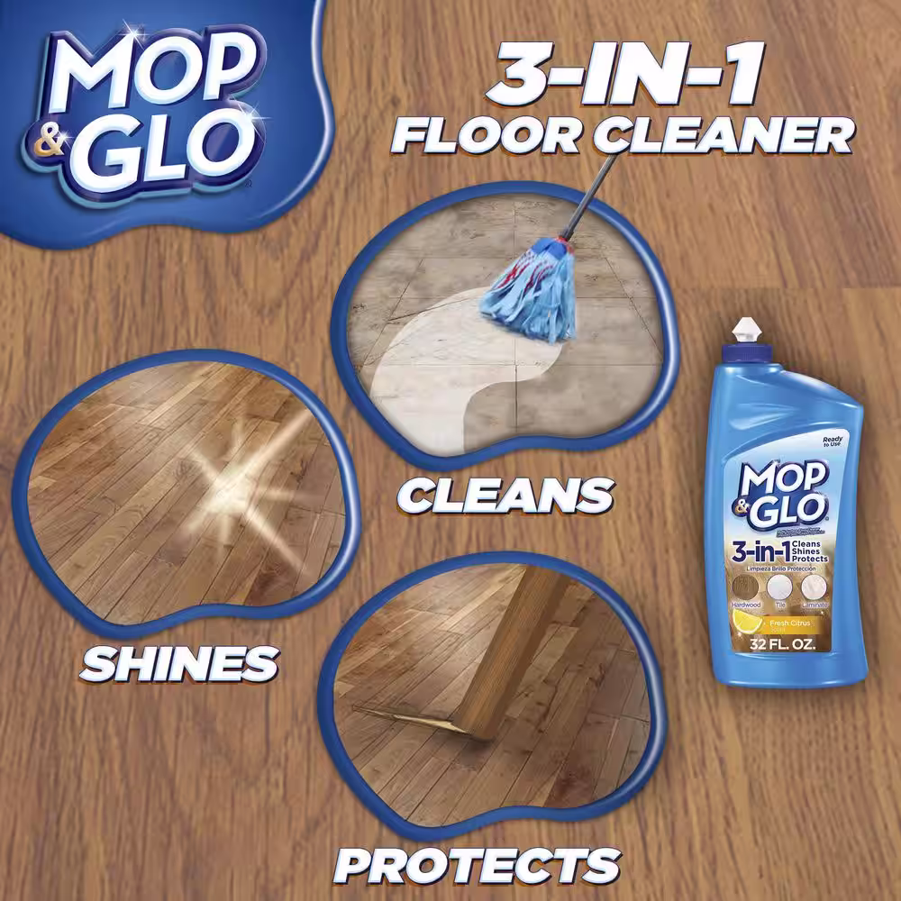 MOP and GLO 64 oz. Professional Multi-Surface Floor Cleaner (6-Pack)