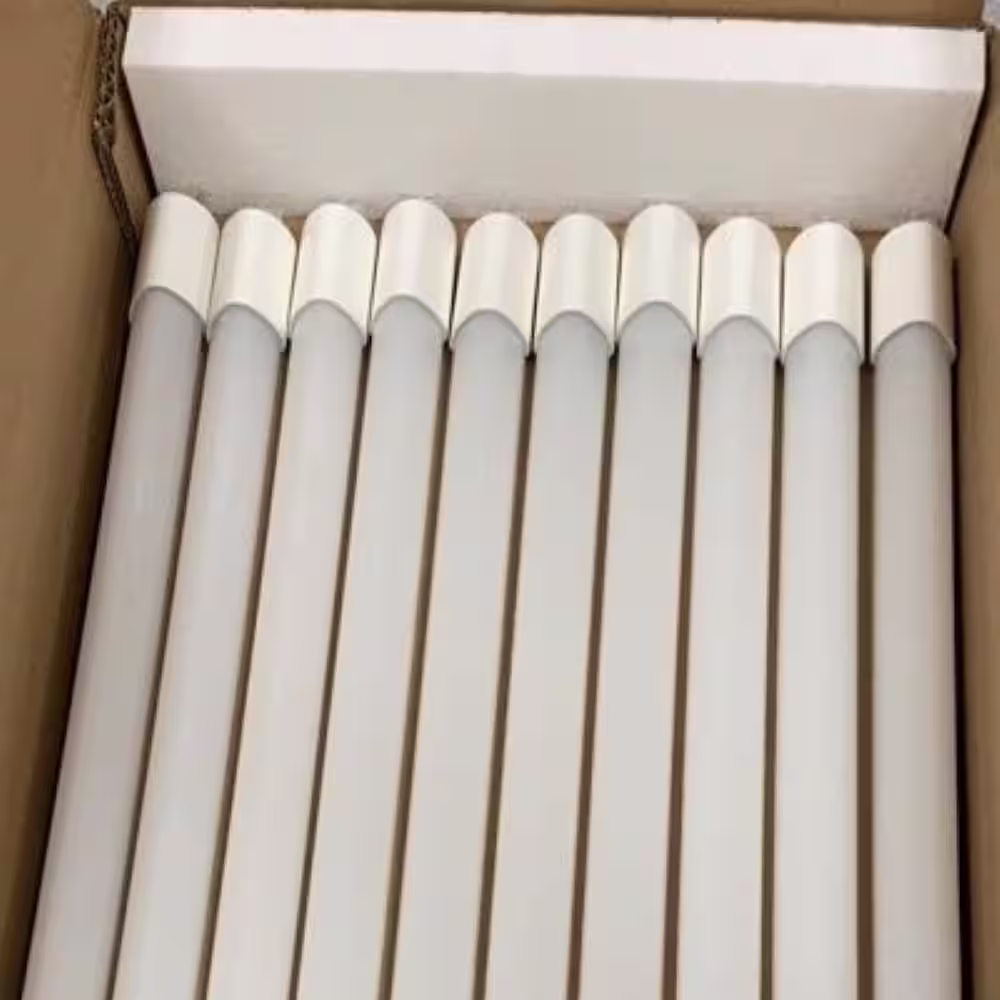 toggled 48 in. 16-Watt T8/T12 White Color Selectable Dimmable Linear LED Tube Light Bulb, (4000K, 5000K, 6500K) (30-Pack)