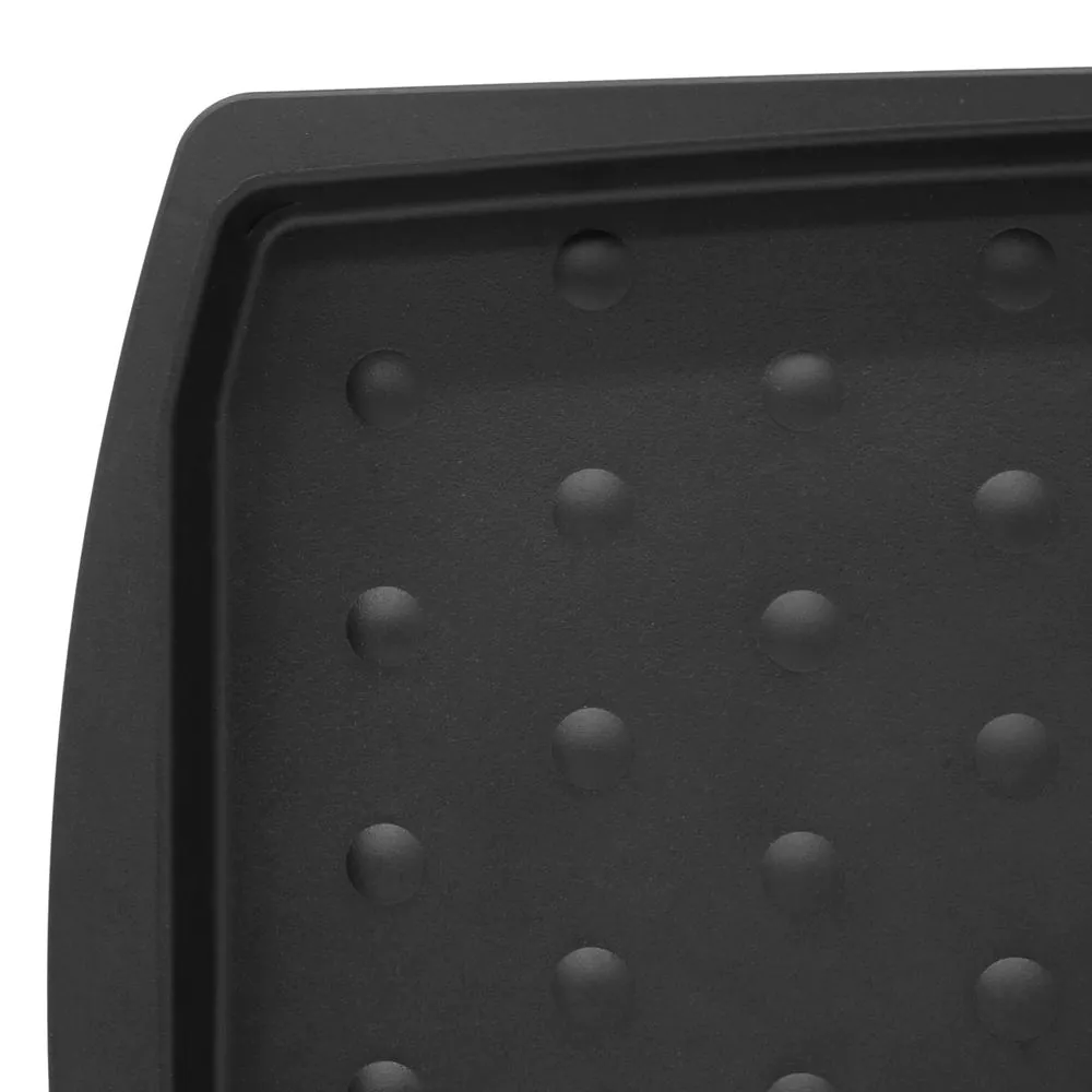 TrafficMaster Soho Black 15 in. x 29 in. Boot Tray