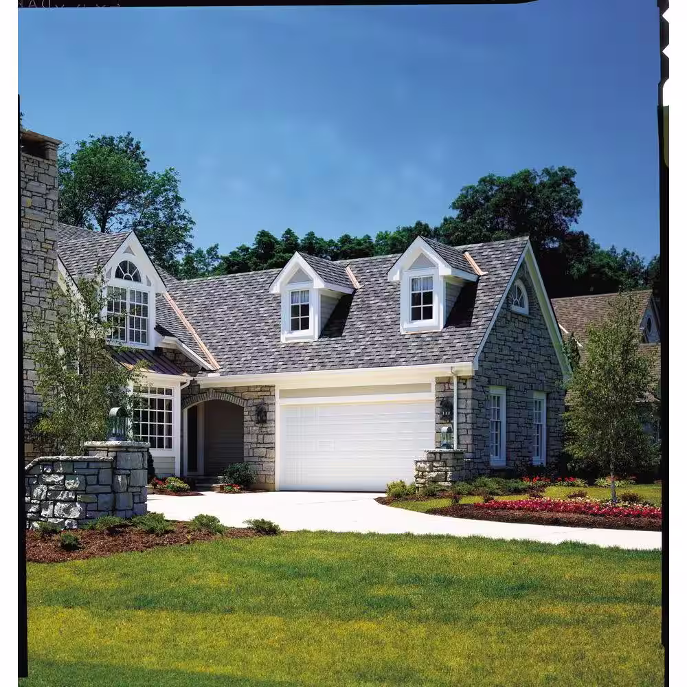Clopay Classic Collection 16 ft. x 7 ft. Non-Insulated Solid White Garage Door