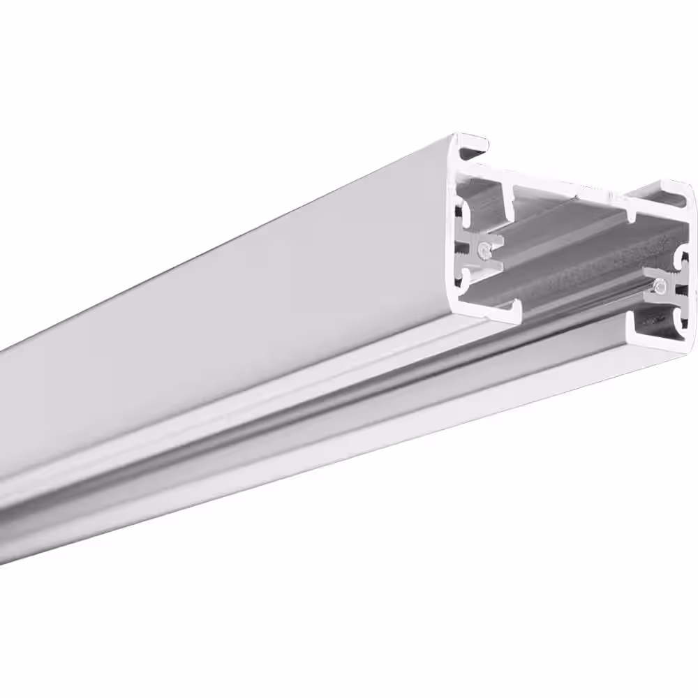 Lithonia Lighting 4 ft. Matte White Linear Track Track Lighting Rail