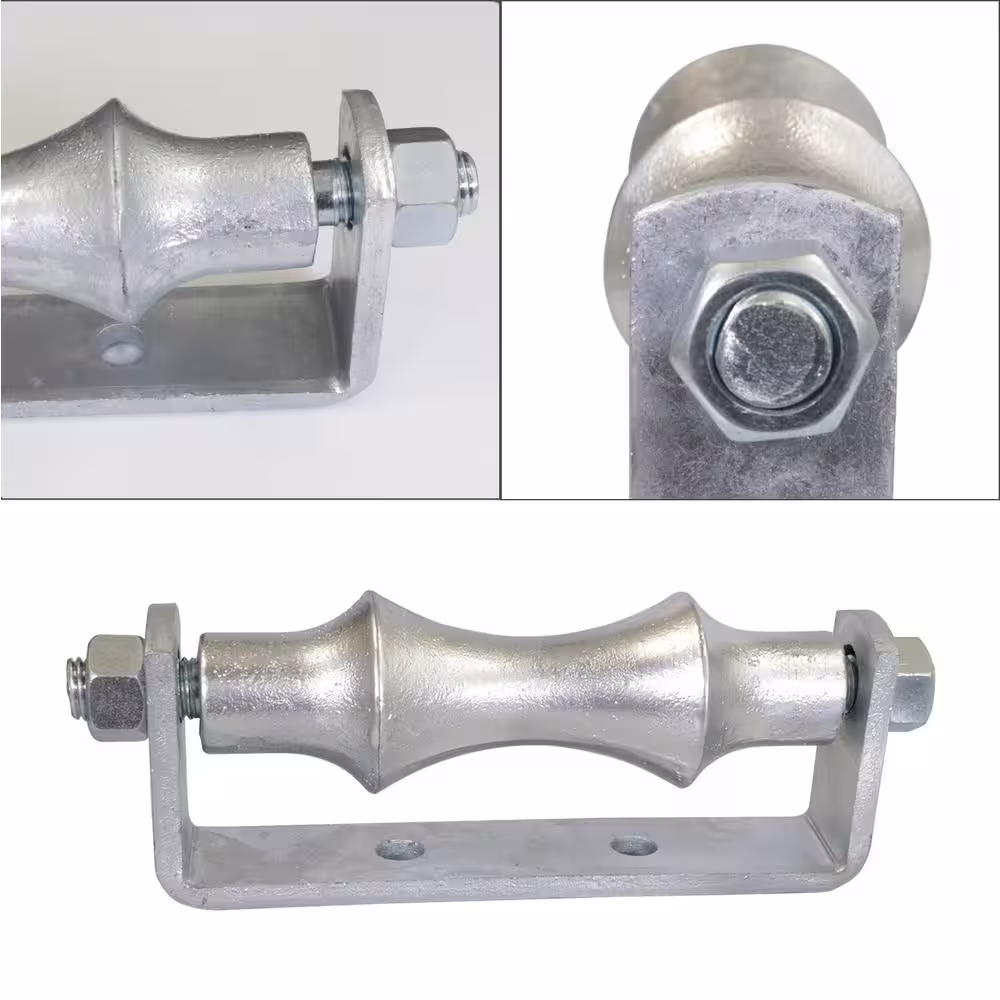 The Plumber's Choice 5 in. Galvanized Steel Hot Dipped Pipe Roller Chair (5-Pack)