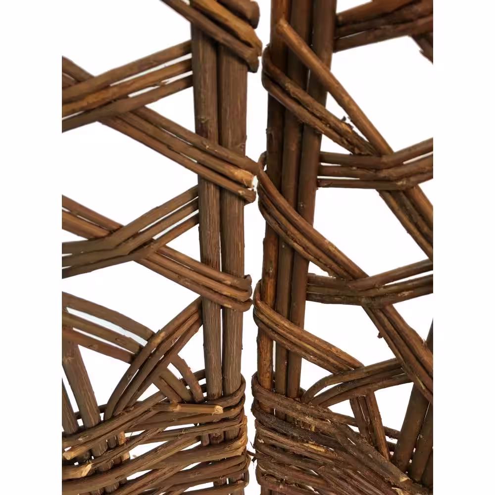 MGP 54 in. W x 72 in. H 18 in. per panel 3-Panel Willow Sceen Sets