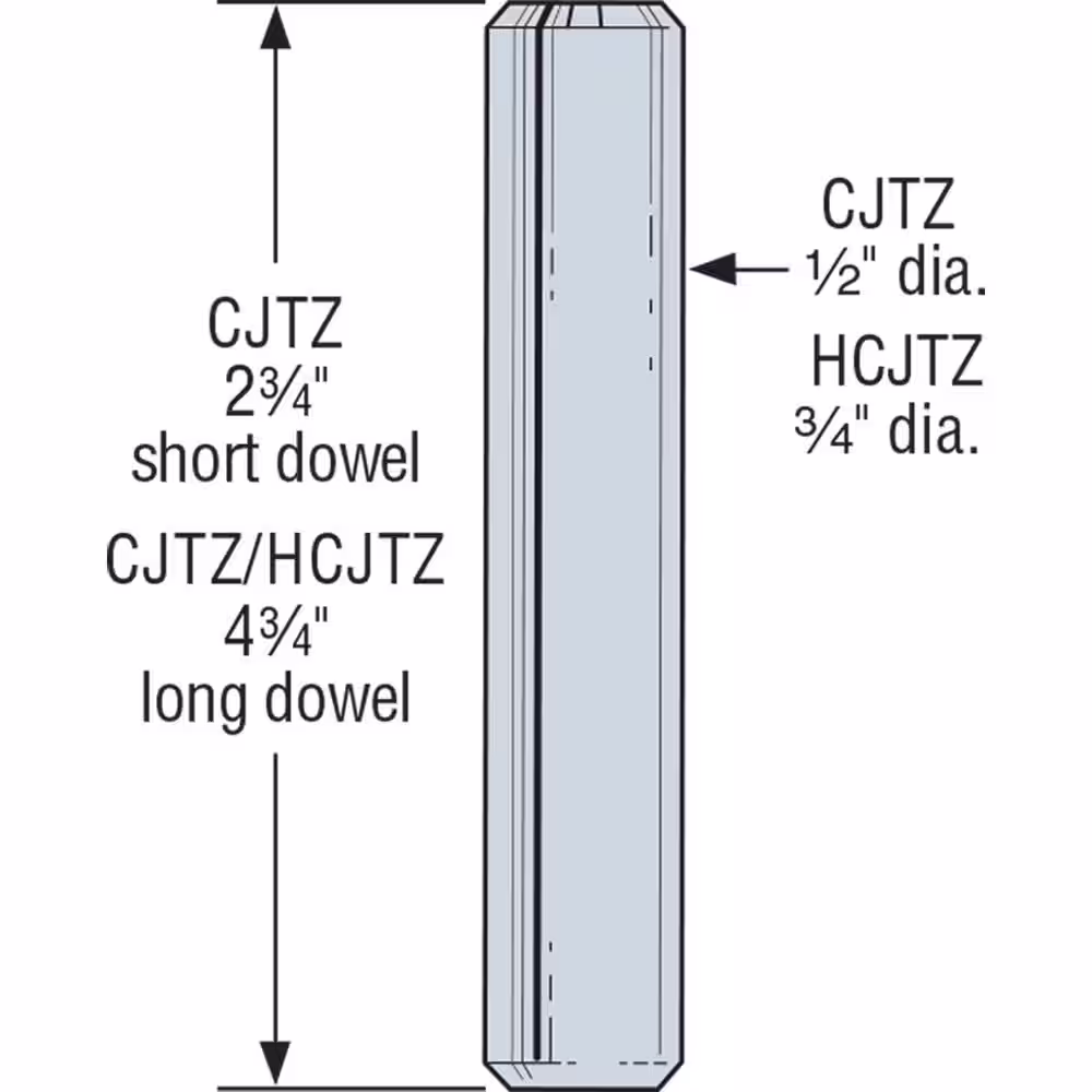Simpson Strong-Tie 12-Gauge ZMAX Galvanized Concealed Joist Tie with (5) Long Pins