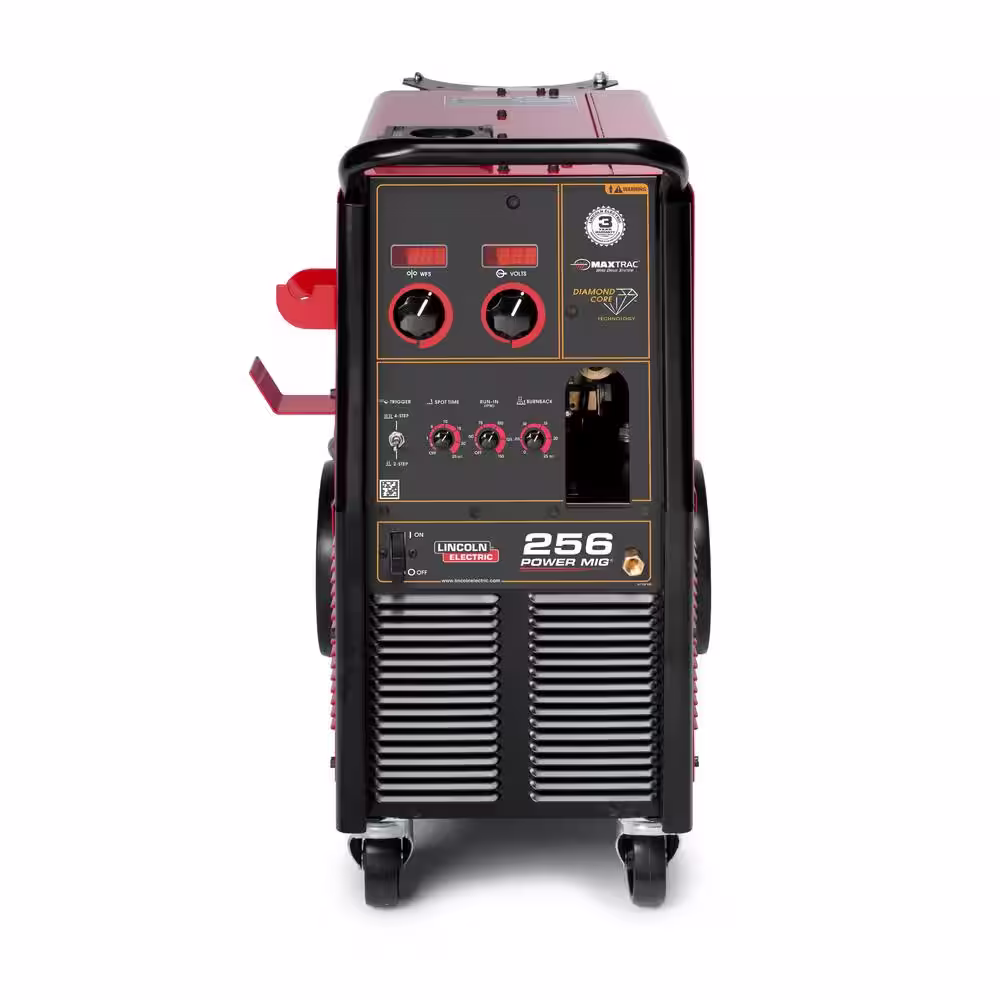 Lincoln Electric 256 Amp Power MIG 256 MIG Wire Feed Welder with Magnum Pro 250L Gun 230-Volt