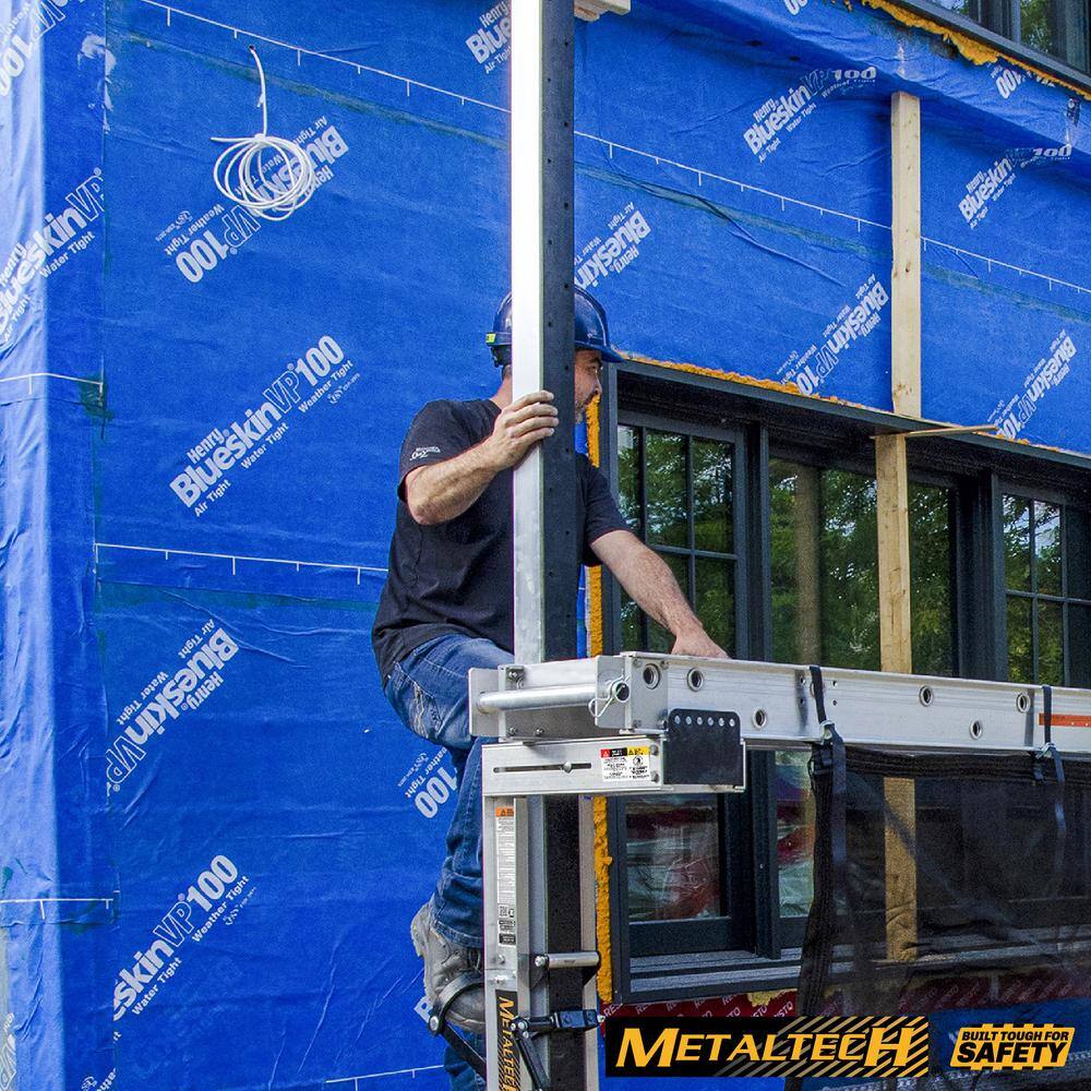 MetalTech Ultra-Jack Pro 6 ft. Aluminum Pro Pole for the Ultra-Jack Aluminum Scaffolding System