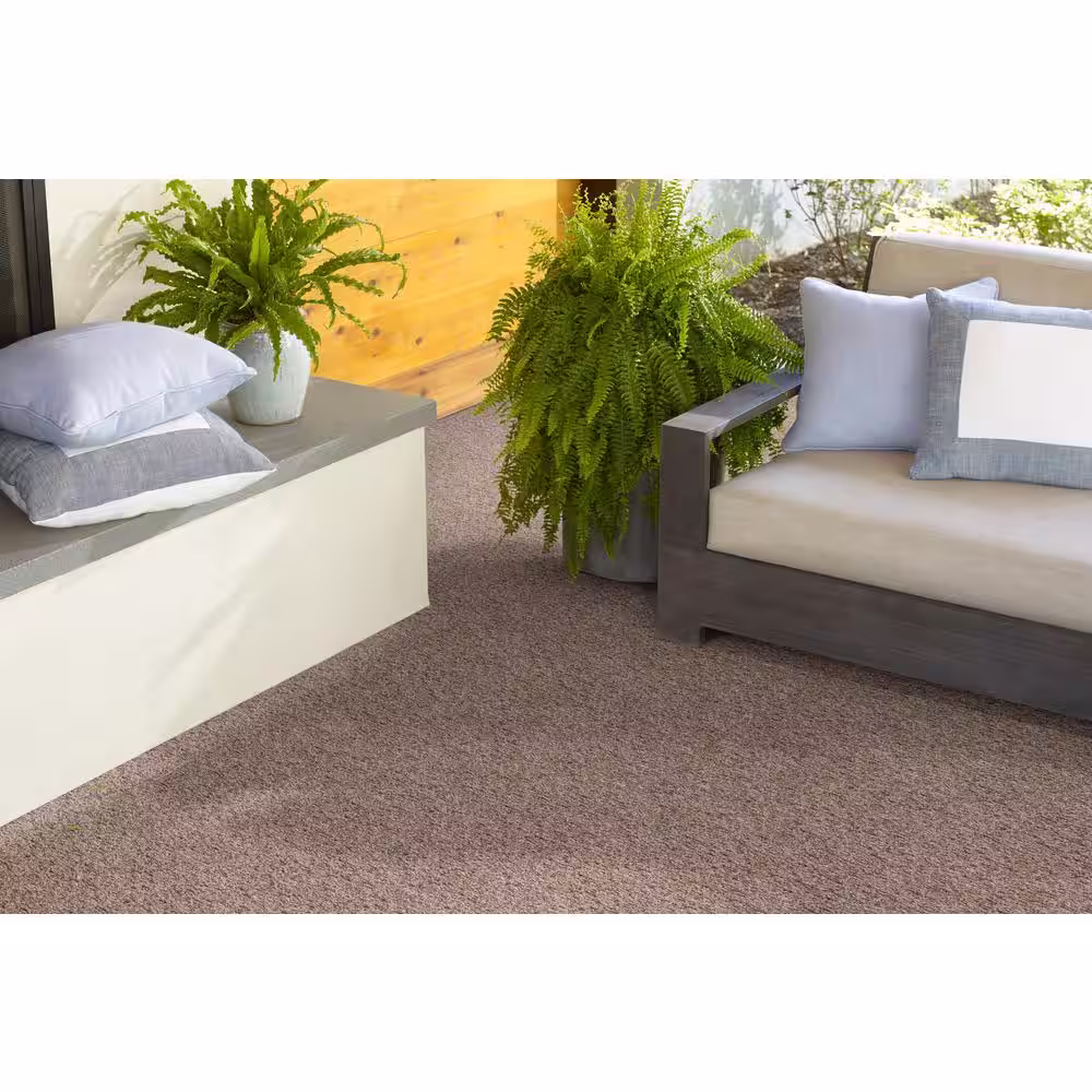 TrafficMaster Toulon 12 ft. Wide x Cut to Length Indoor/Outdoor Thornwood Artificial Grass