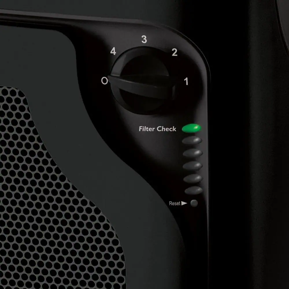 Holmes True HEPA Large Room Console Air Purifier with Filter Life Monitor Bar and Quiet Operation