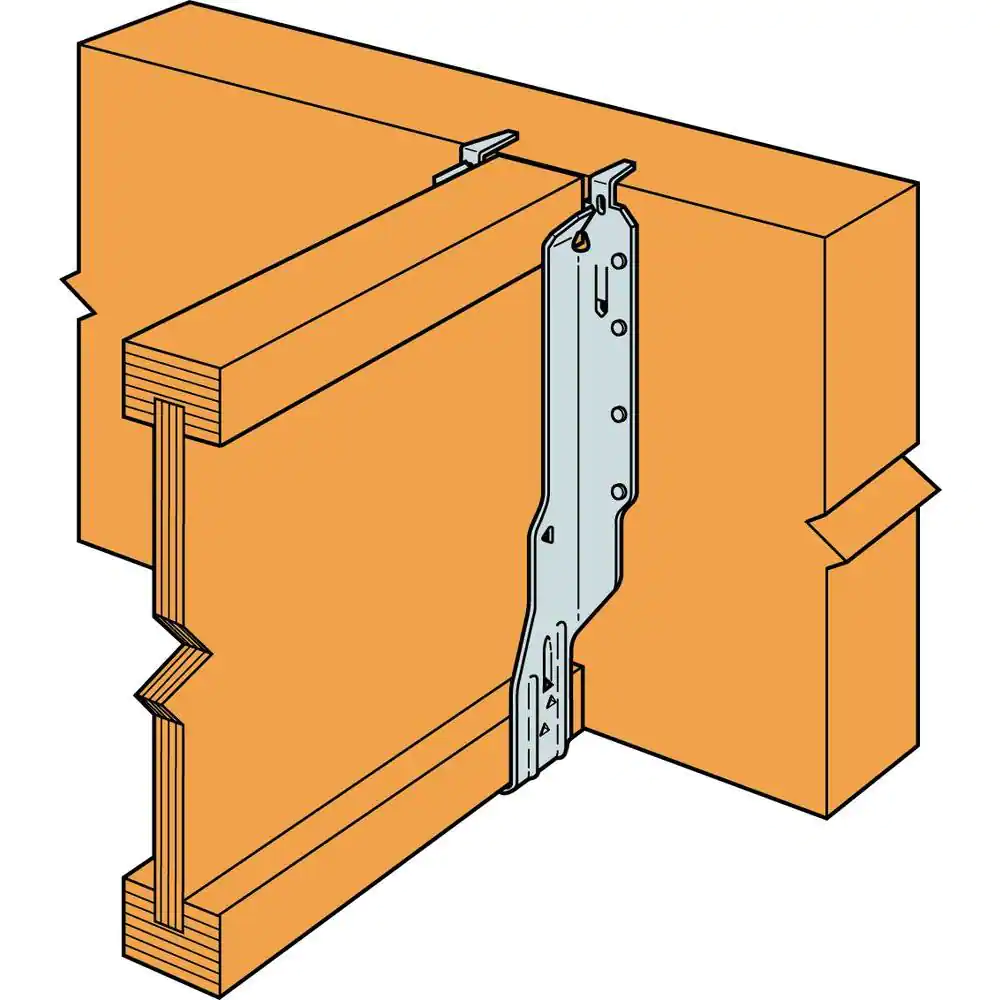 Simpson Strong-Tie IUS Galvanized Face-Mount Joist Hanger for 3-1/2 in. x 11-7/8 in. Engineered Wood
